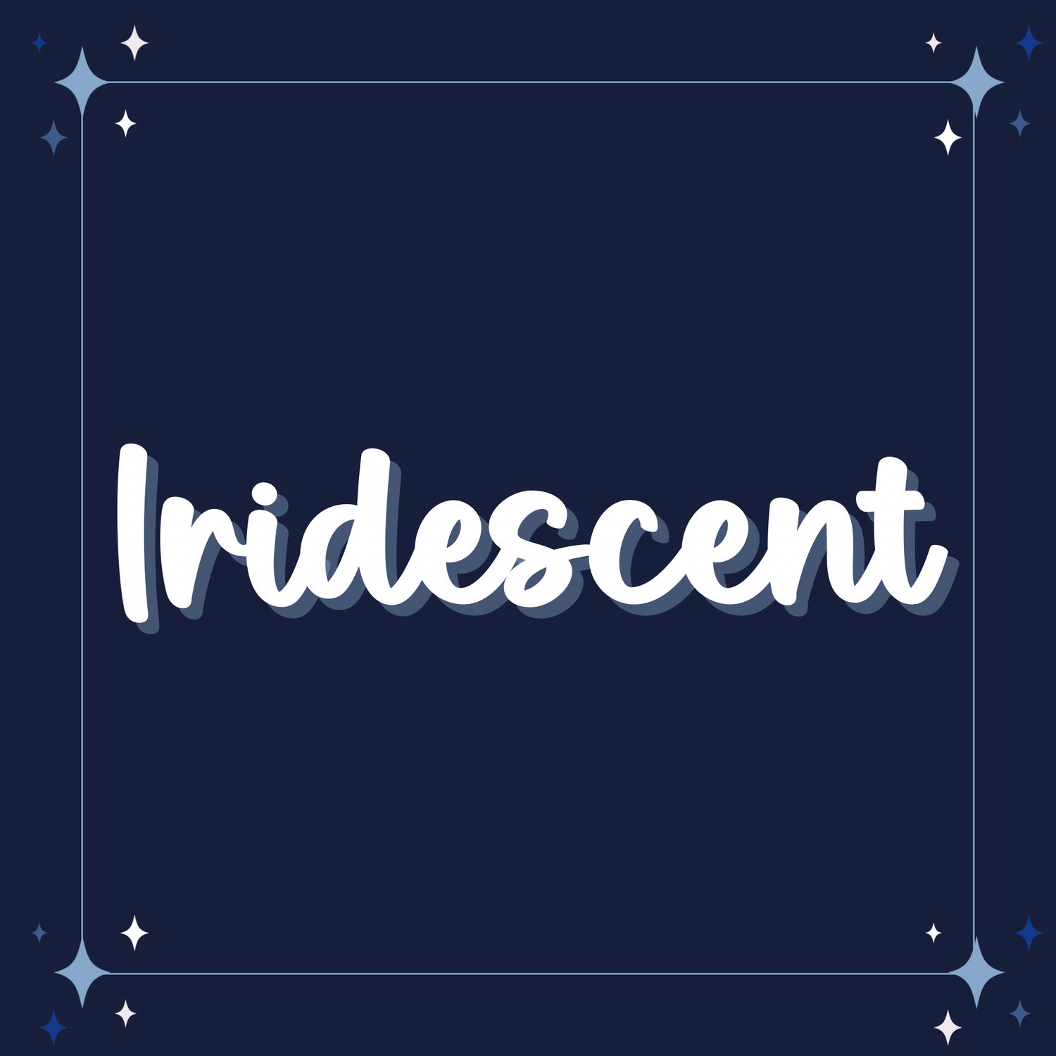 Iridescent Glitter