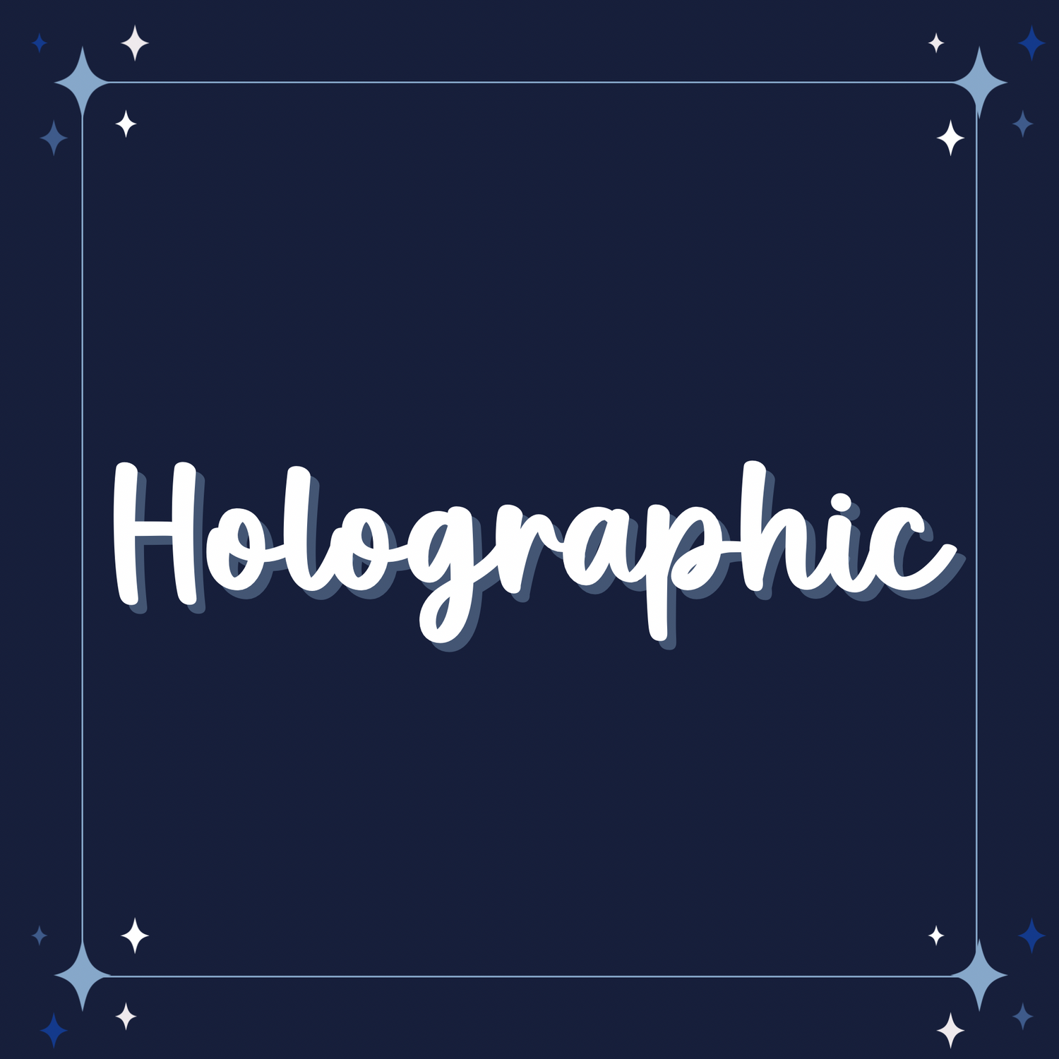 Holographic Glitter