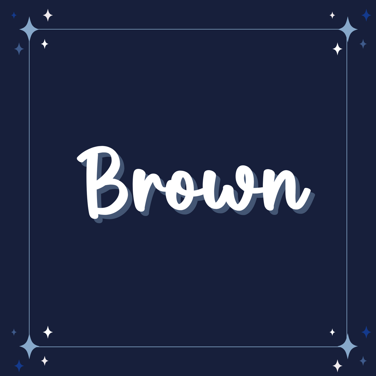 Brown Glitter