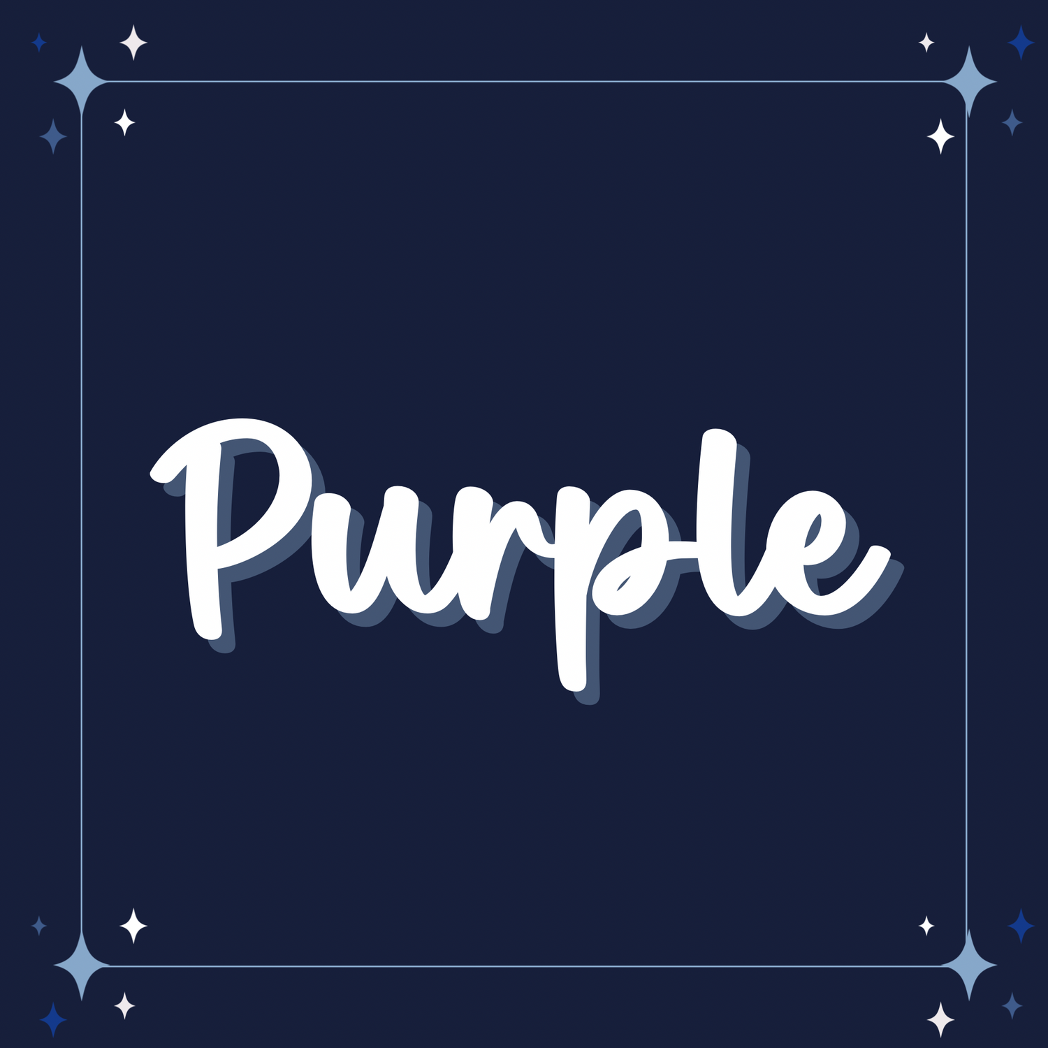 Purple Glitter