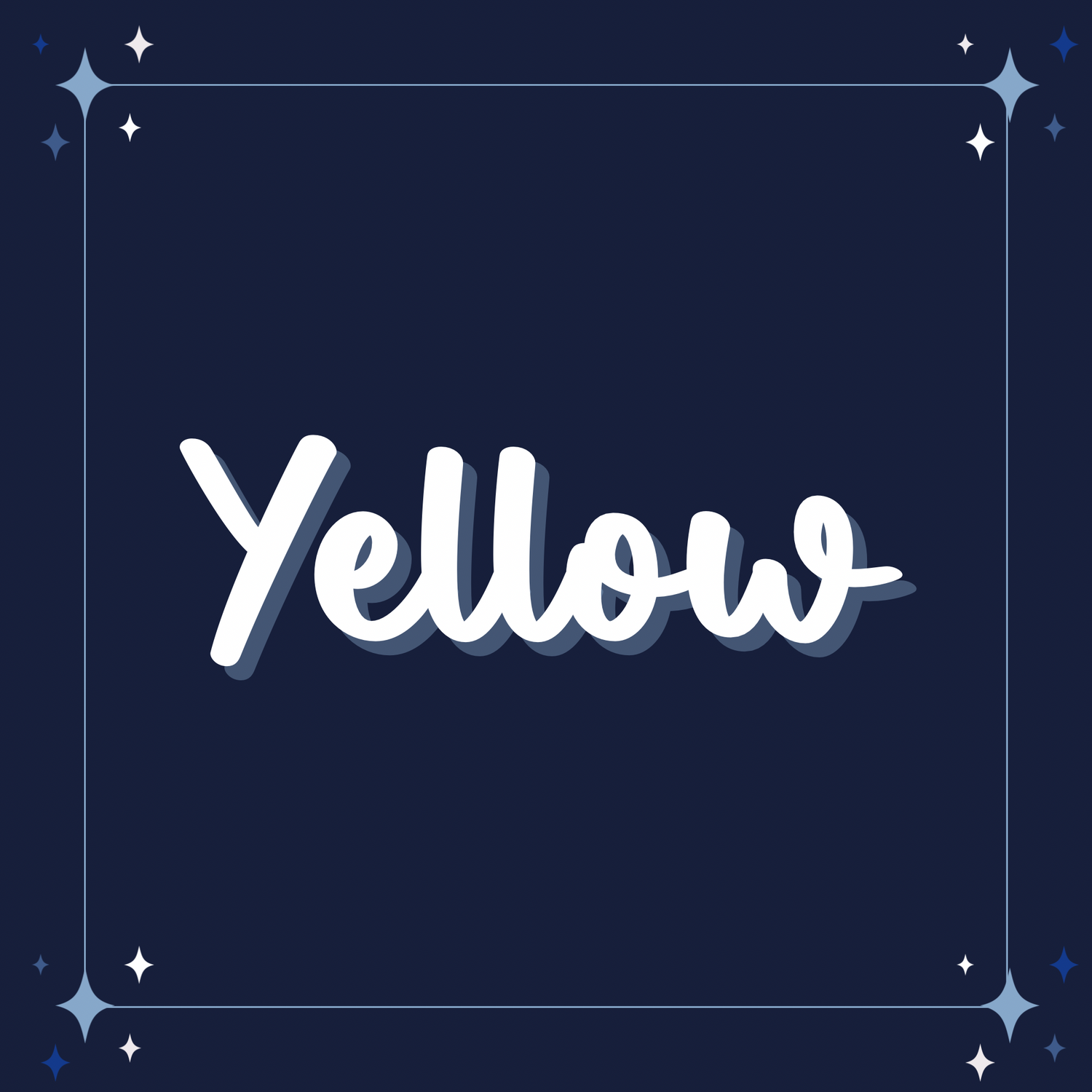 Yellow Glitter