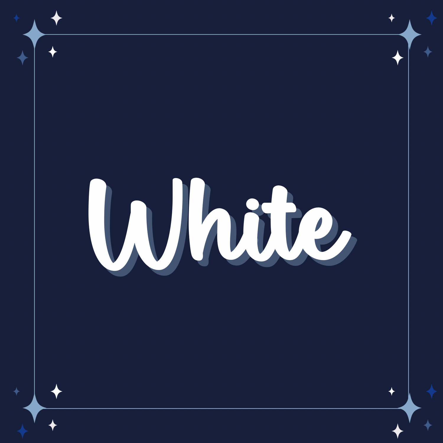White Glitter